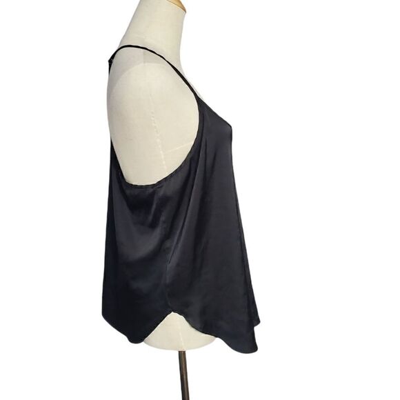 Ekouaer Black Silky Camisole Top - Picture 3 of 6